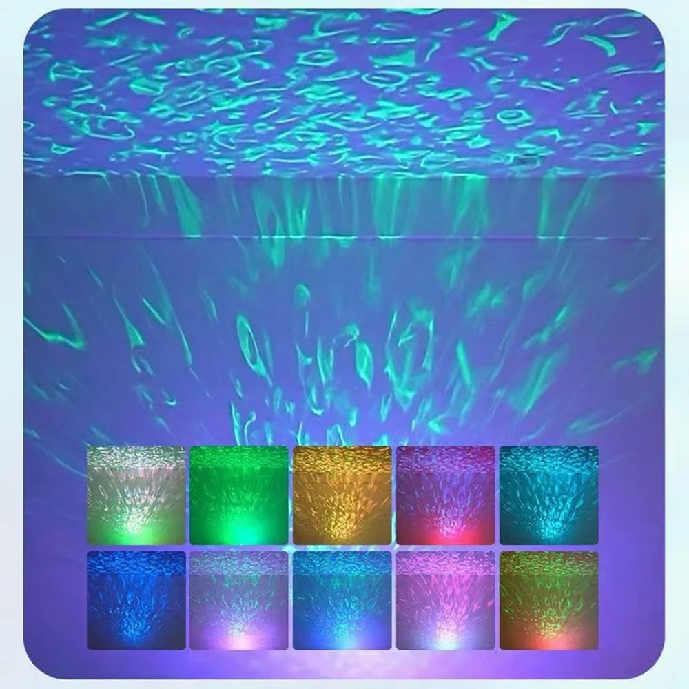 360° Aurora Galaxy Projector Night Light – USB