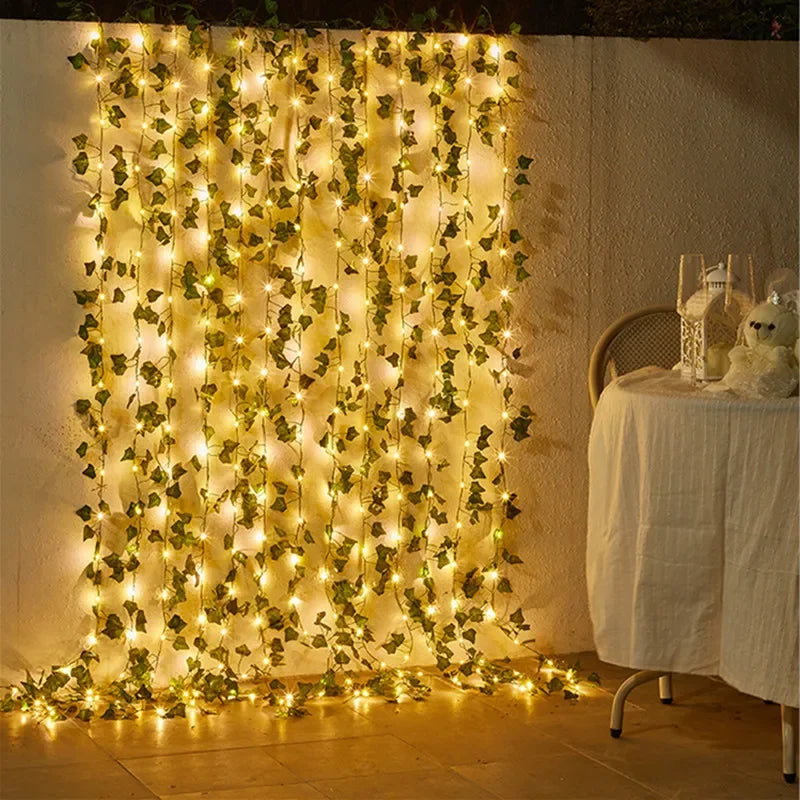 Artificial Ivy Vine Fairy Lights – Battery Powered