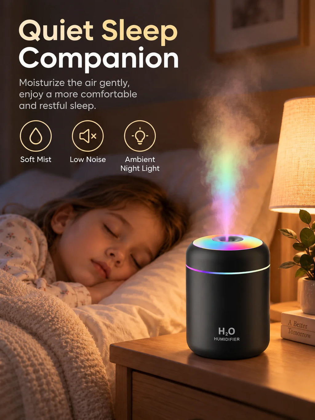 Mini USB Aroma Humidifier