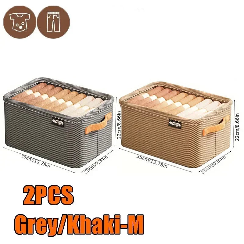 Clothes Organizer Storage Bins – Pants & Sweaters