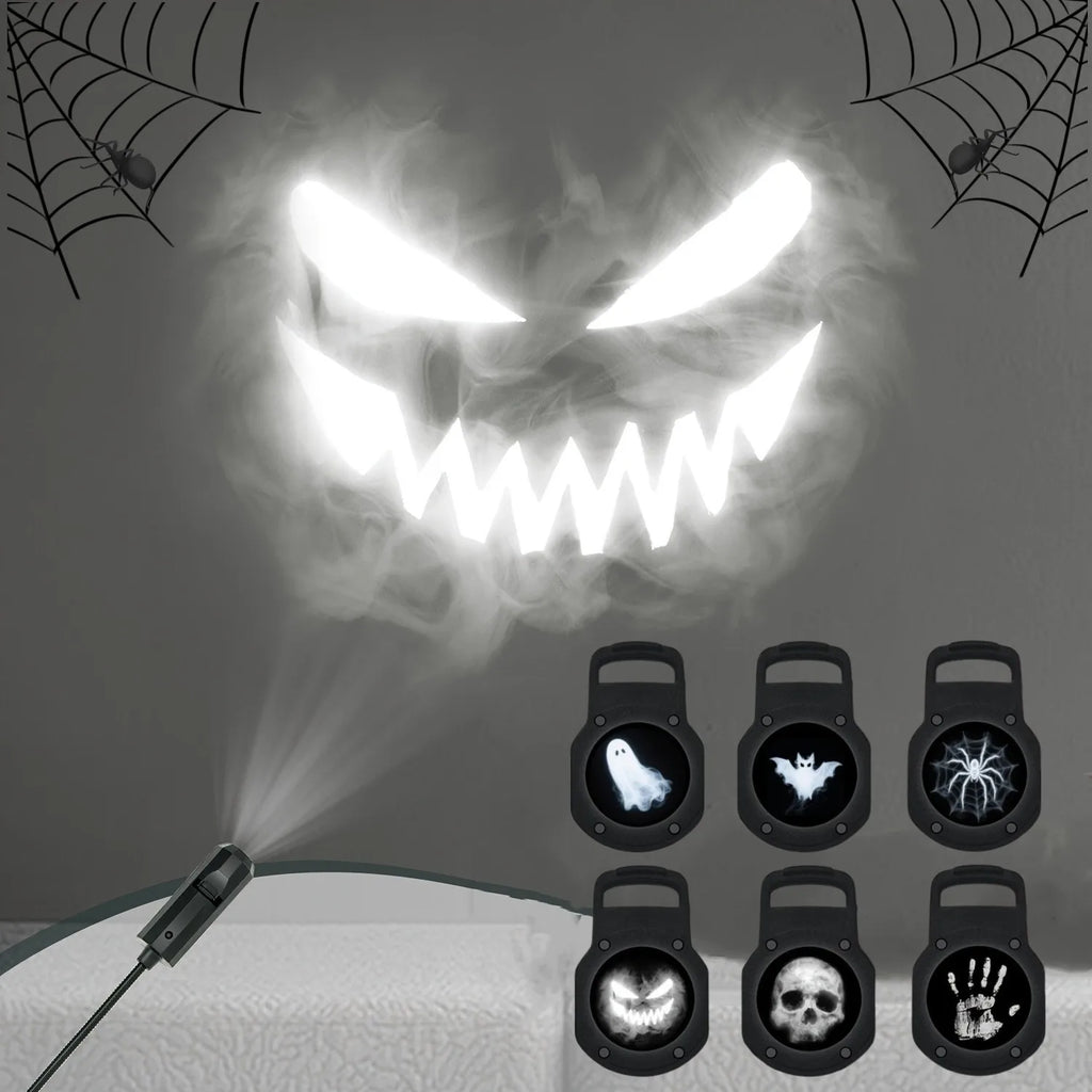 Halloween Ghost Projector Night Light – USB