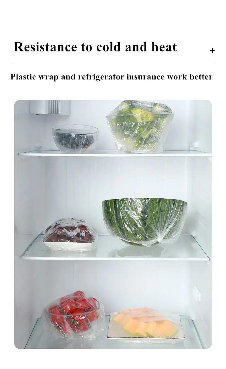 Reusable Stretch Bowl Covers – Elastic Food Wrap Set