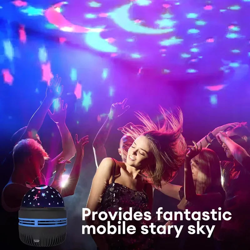 Starry Sky USB Night Light Projector