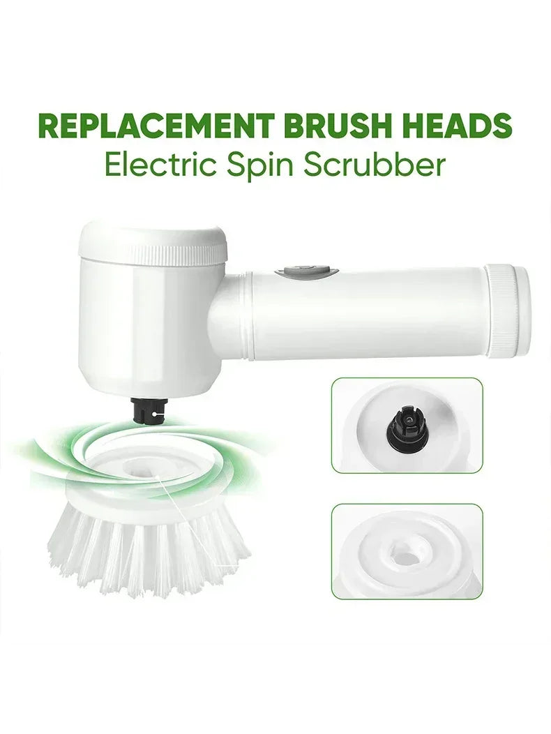 5-in-1 Electric Spin Scrubber – Bathroom & Tile Brush