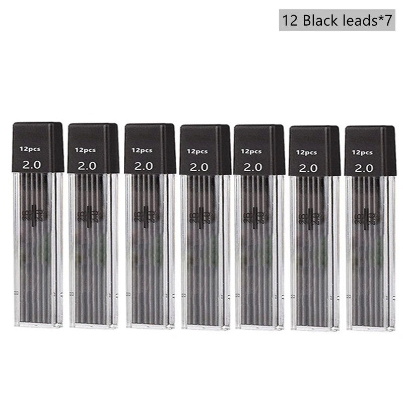 2.0 mm Mechanical Pencil Set with Lead Refills
