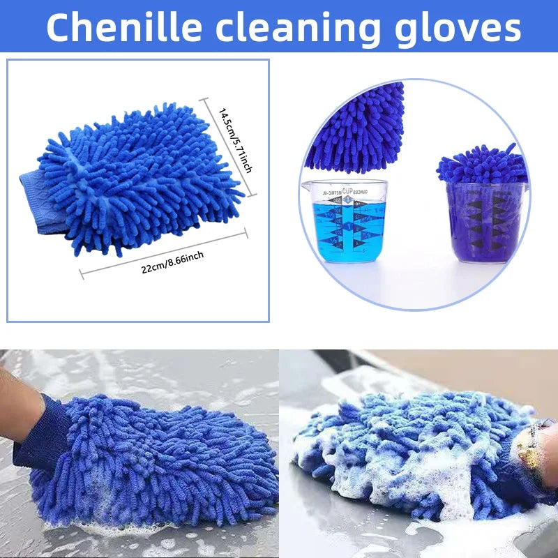 Car Detailing Brush Set – Complete Auto Cleaning Kit