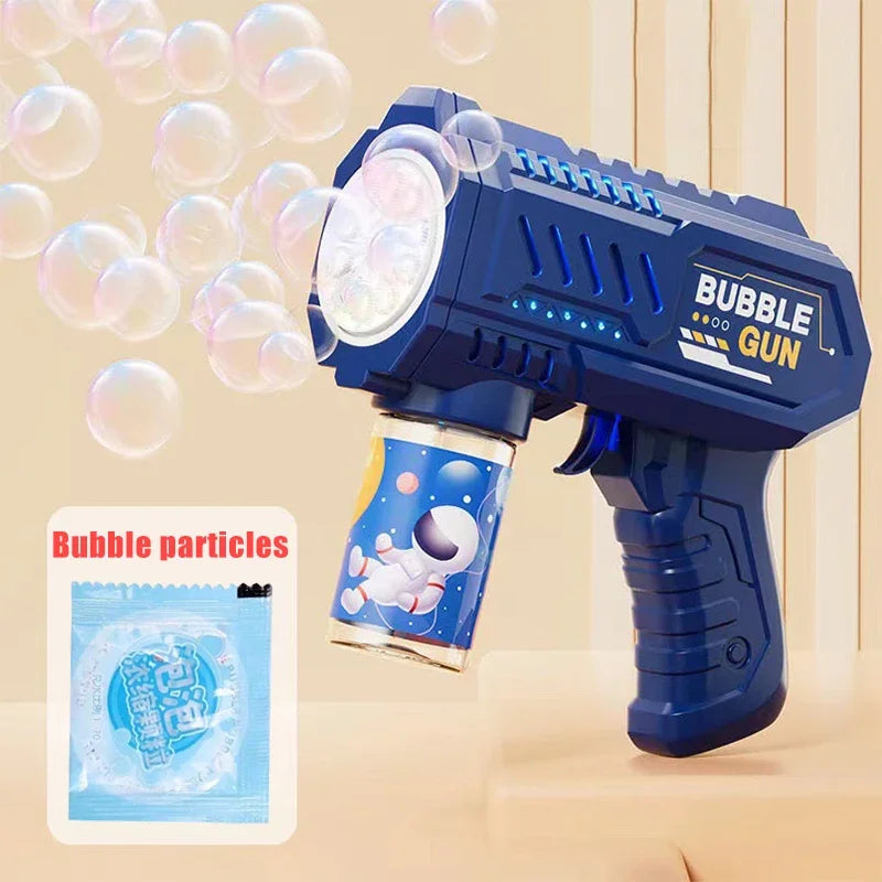 Automatic Rocket Bubble Gun – Kids Outdoor Toy