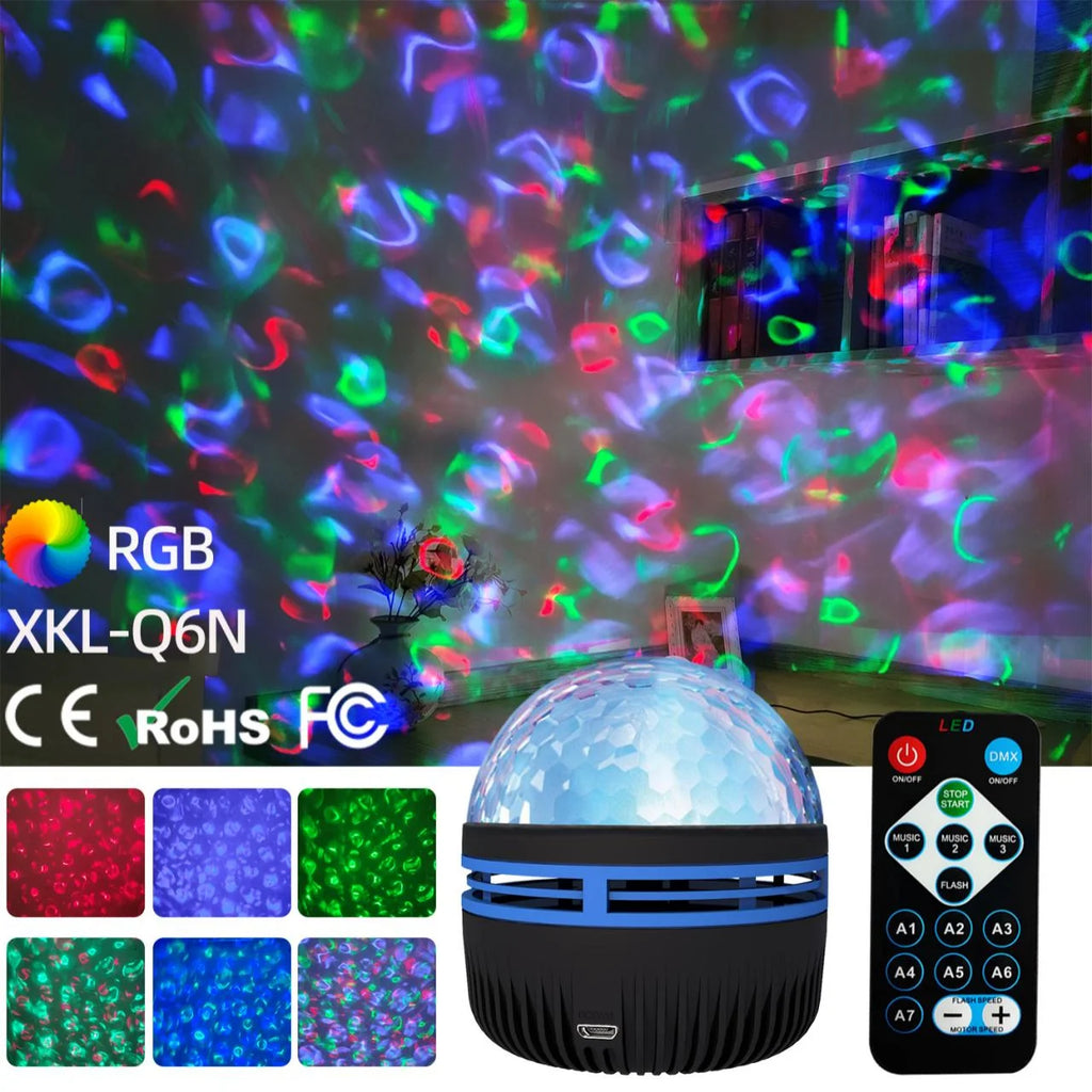 360° Aurora Galaxy Projector Night Light – USB