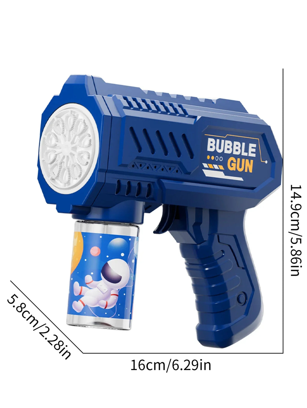 Automatic Rocket Bubble Gun – Kids Outdoor Toy