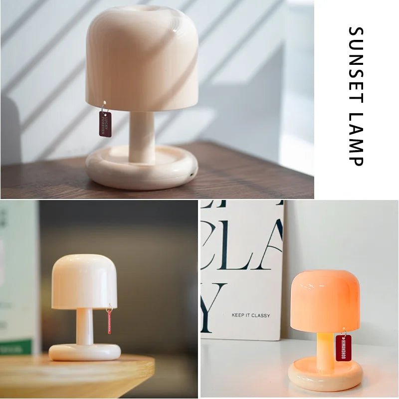 Mini Mushroom Night Light – Rechargeable