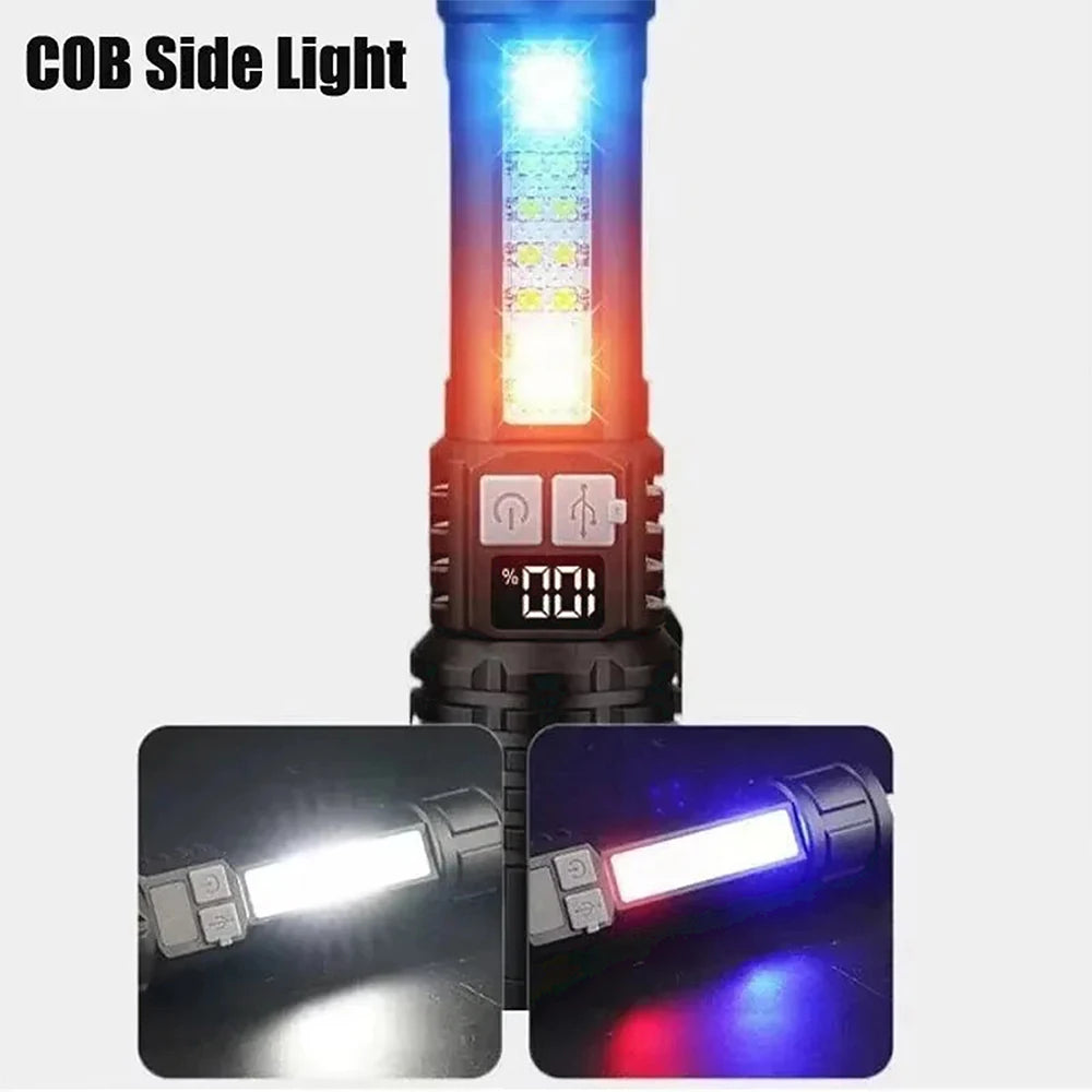 High-Power COB LED Work Light – USB-C Rechargeable