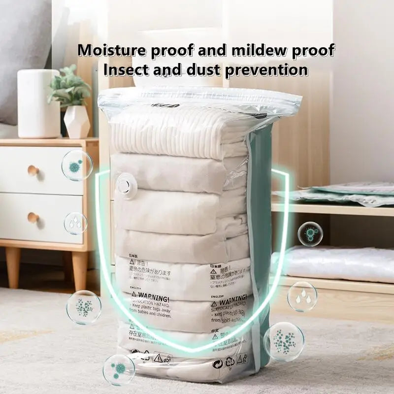 No-Pump Vacuum Storage Bags – Extra Large
