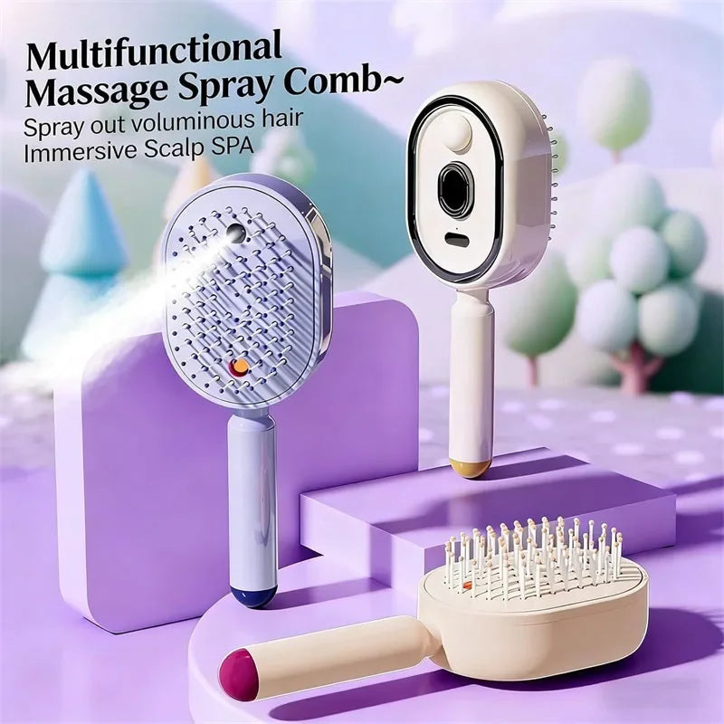Electric Scalp Massager Oil Comb – Air-Cushion Hair Care Brush