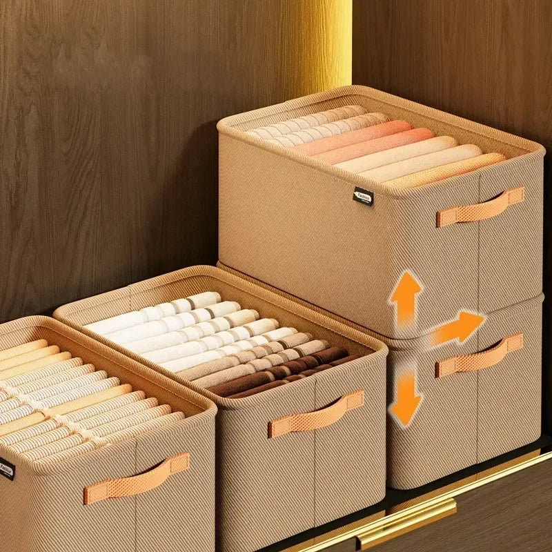 Clothes Organizer Storage Bins – Pants & Sweaters
