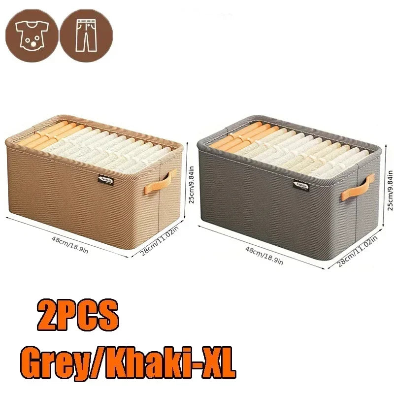Clothes Organizer Storage Bins – Pants & Sweaters