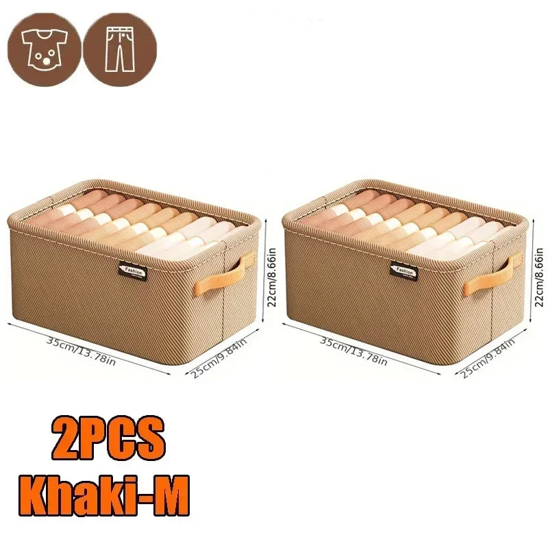 Clothes Organizer Storage Bins – Pants & Sweaters
