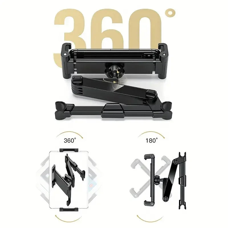 Telescopic Headrest Tablet & Phone Holder