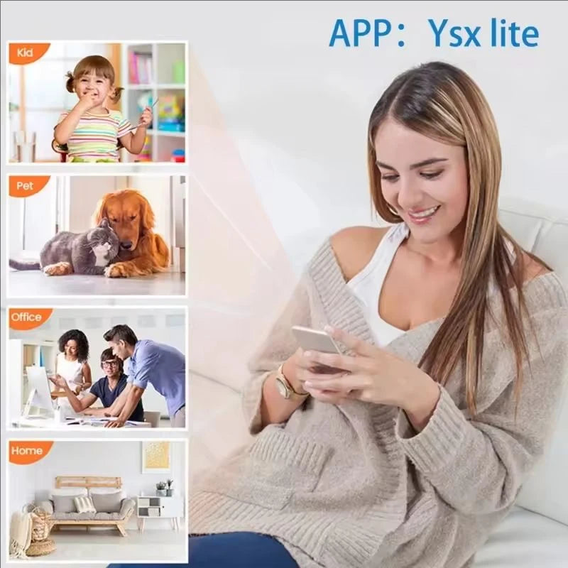 Mini WiFi Security Camera – 1080P, Night Vision, Motion Detection