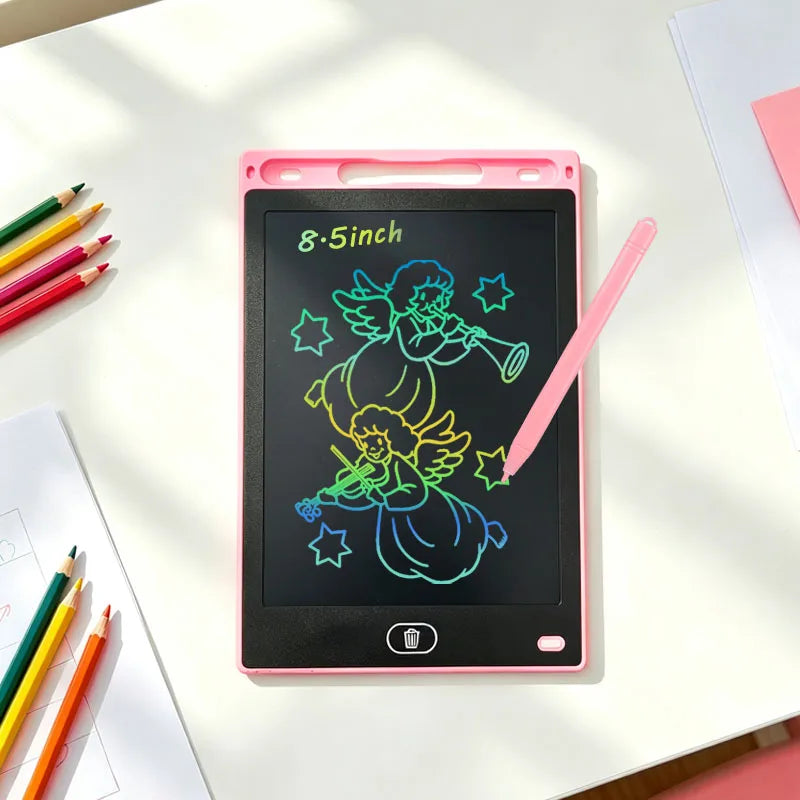 8.5" LCD Writing Tablet – Erasable Drawing Board