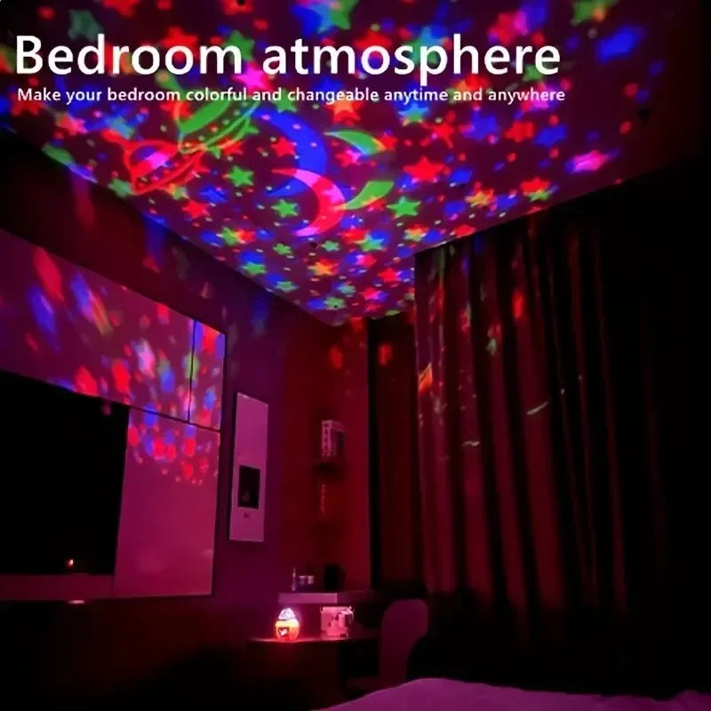 Starry Sky USB Night Light Projector