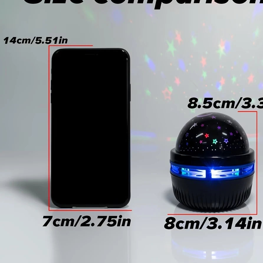 Starry Sky USB Night Light Projector