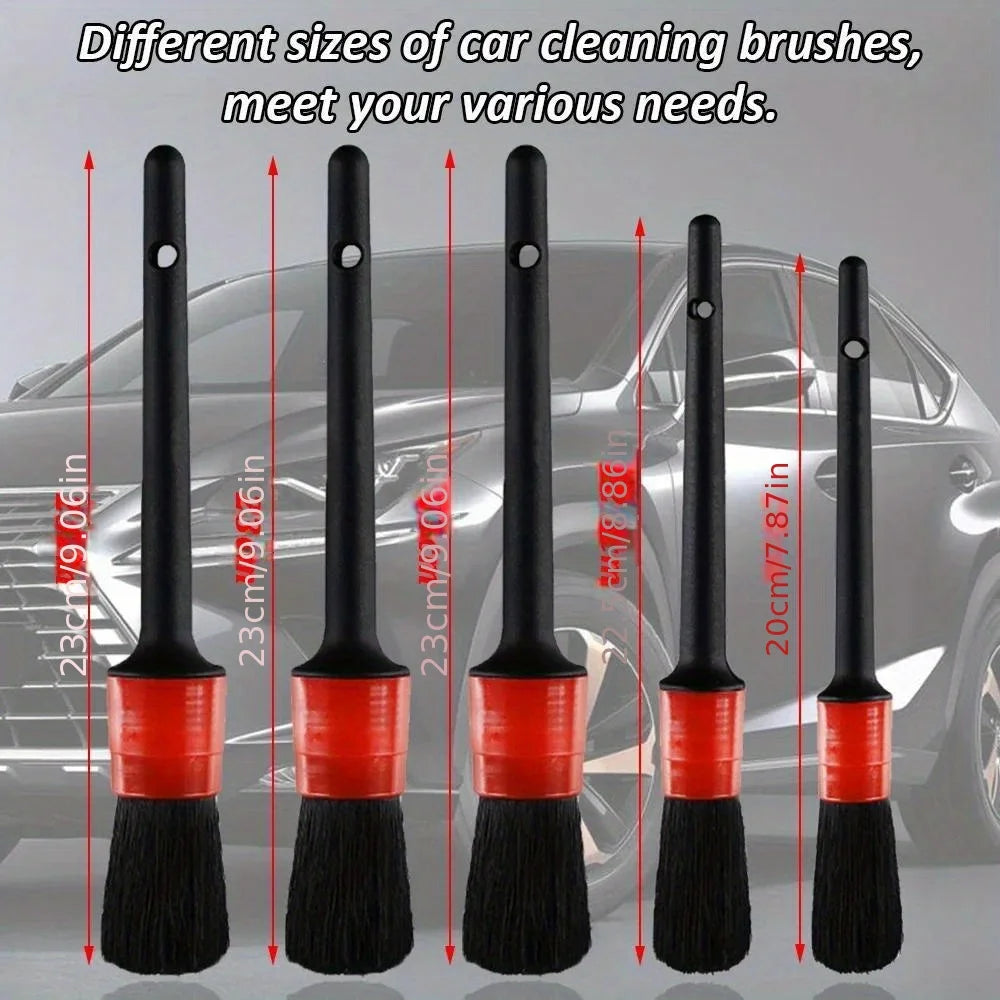 Car Detailing Brush Set – Complete Auto Cleaning Kit