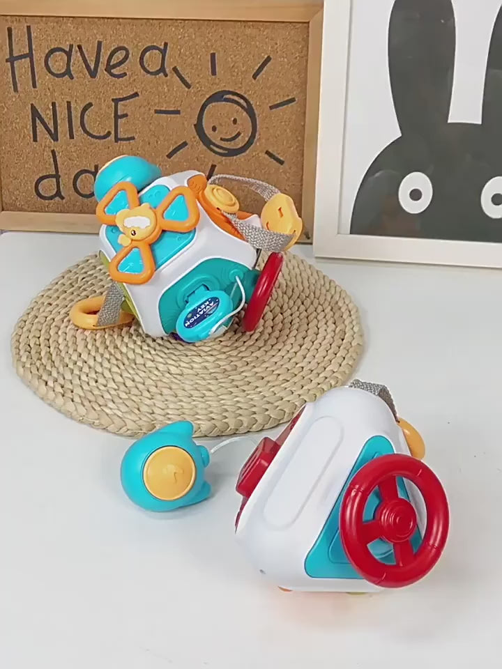 Montessori Busy Board Cube video