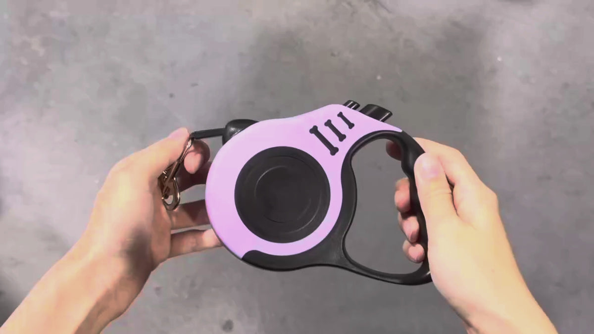 Retractable Dog Leash – 3 m / 5 m video