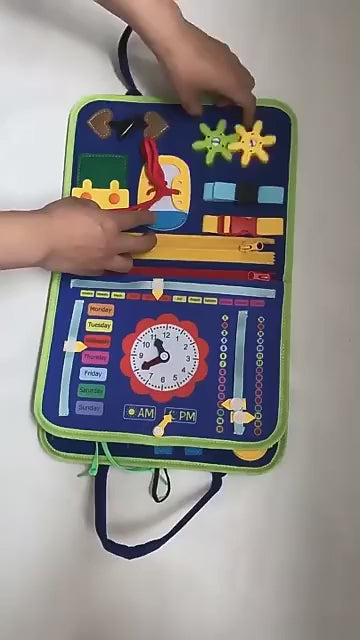 Montessori Felt Busy Book video
