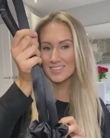 Heatless Curling Rod Headband video